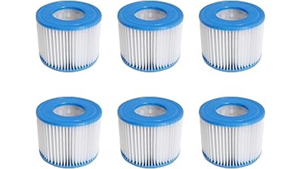 six pack hot tub filters
