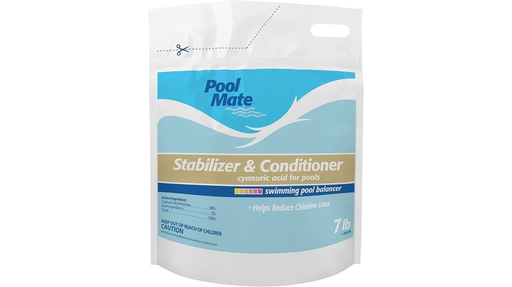 small pool chemical stabilizer