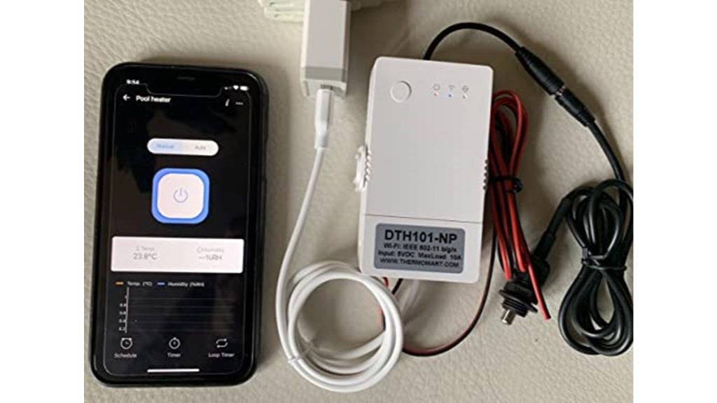 smart wi fi pool thermostat
