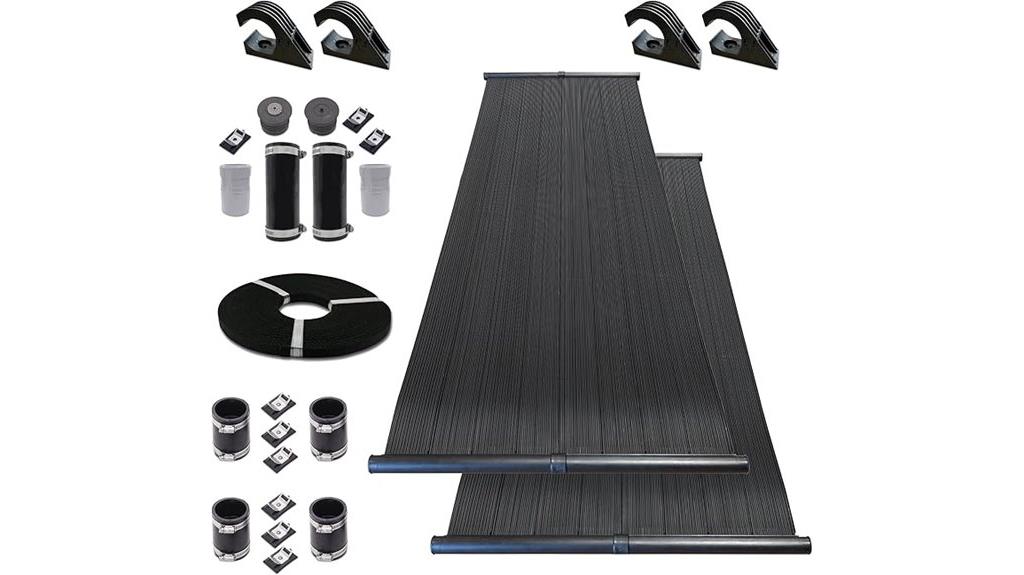 solar pool heater longevity