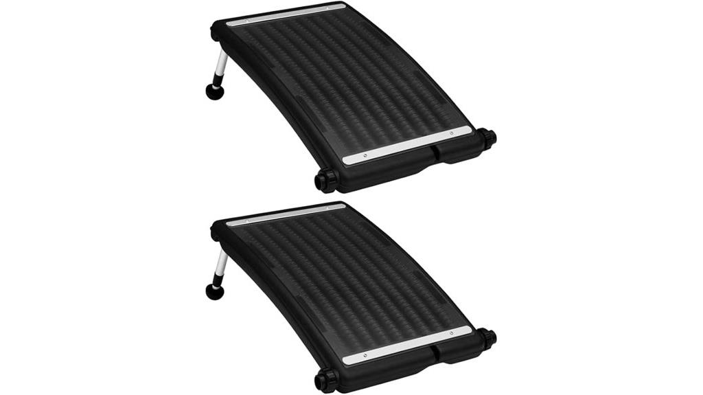 solar pool heating system