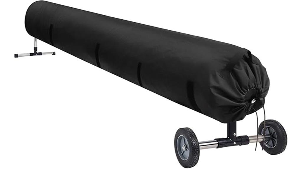 solar pool reel cover