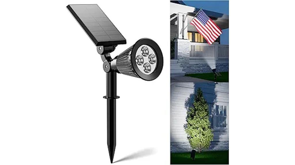 solar powered outdoor garden lights