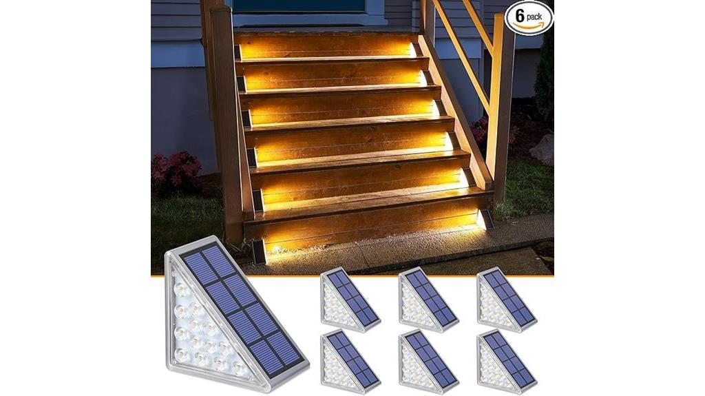solar powered outdoor pathway lights