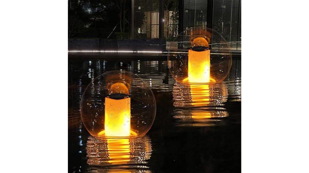 solar waterproof floating lights