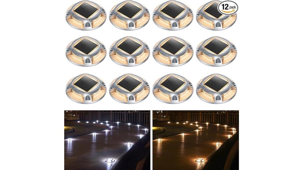 solar waterproof pathway lights