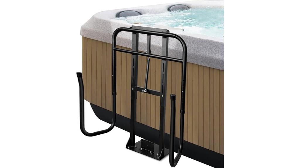 spa cover lifter system