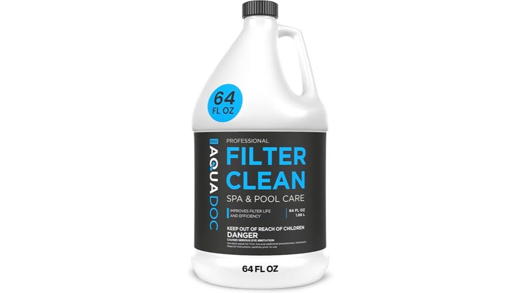 spa filter cleaner soak