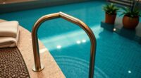 spa handrails for safety