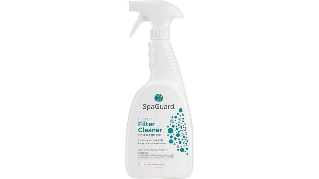 spaguard filter cleaner
