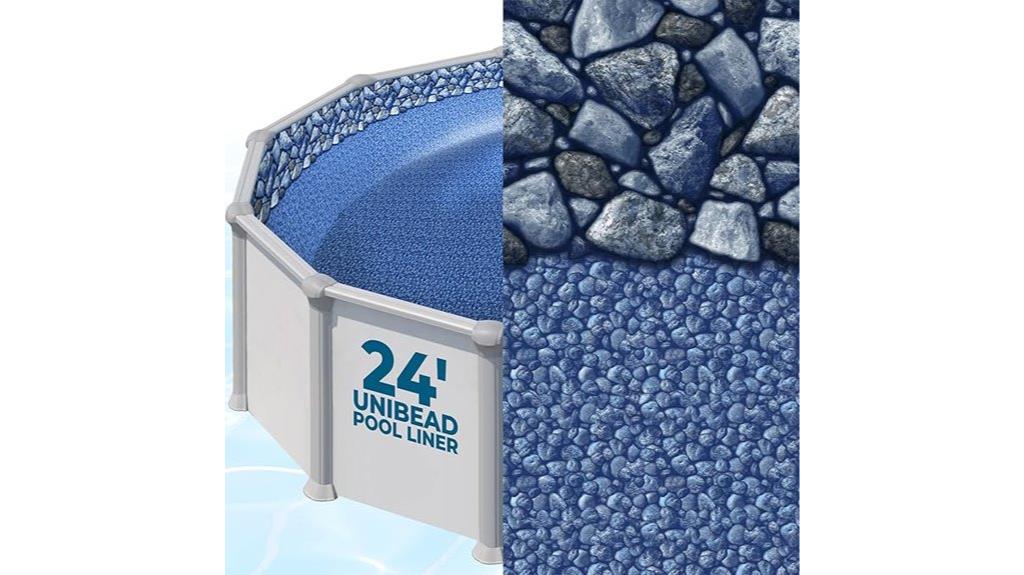square 24 foot pool liner