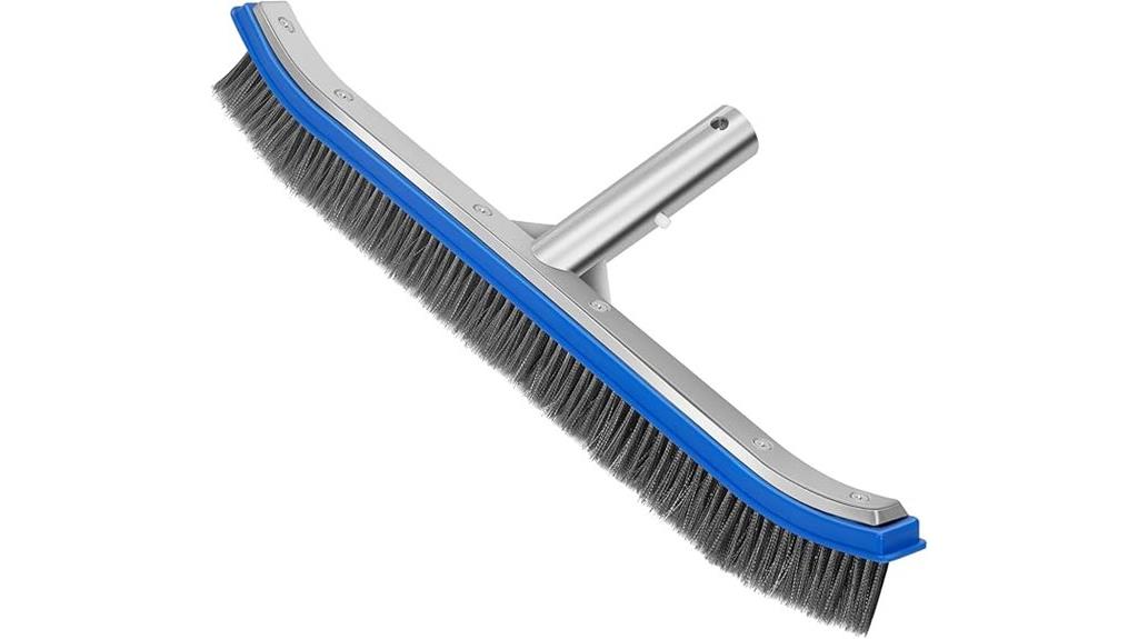 stainless steel pool brush