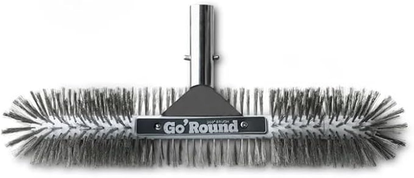 stainless steel pool brush