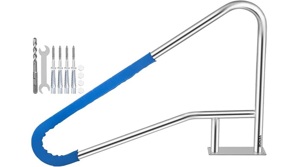 stainless steel pool rail