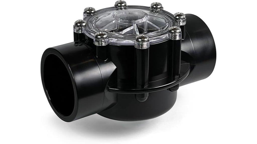 swimming pool check valve