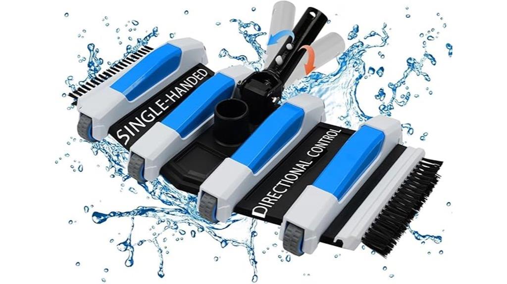swivel handle pool vacuum
