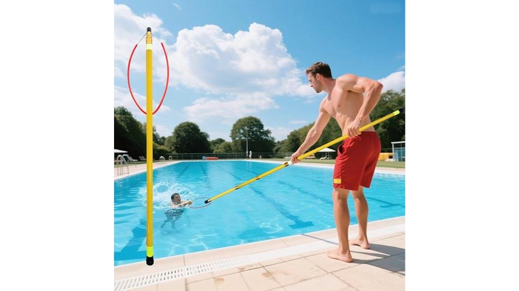 telescopic pool rescue hook
