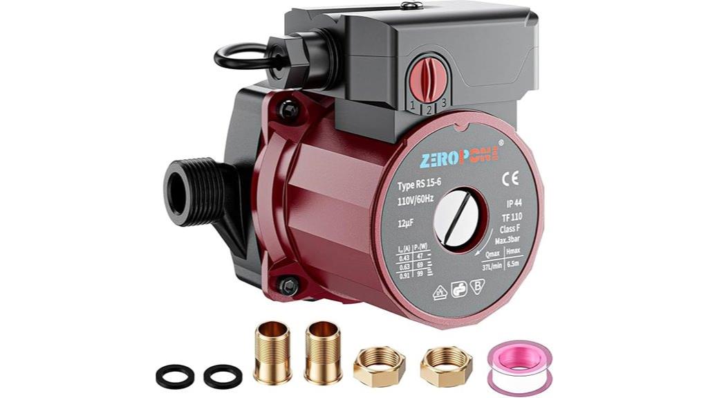 three speed recirculating pump