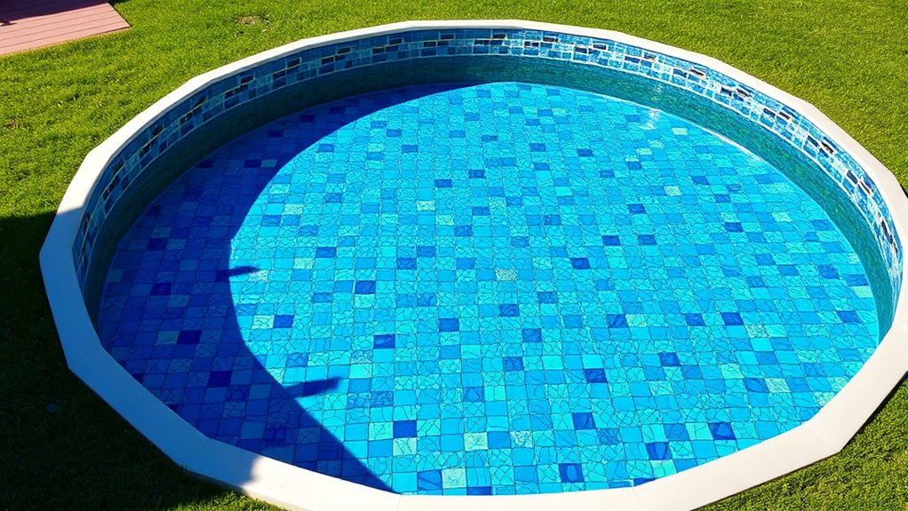 top beaded pool liners