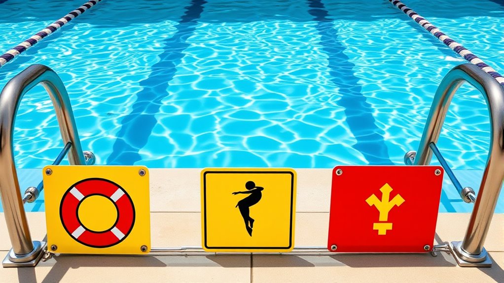 top commercial pool signage