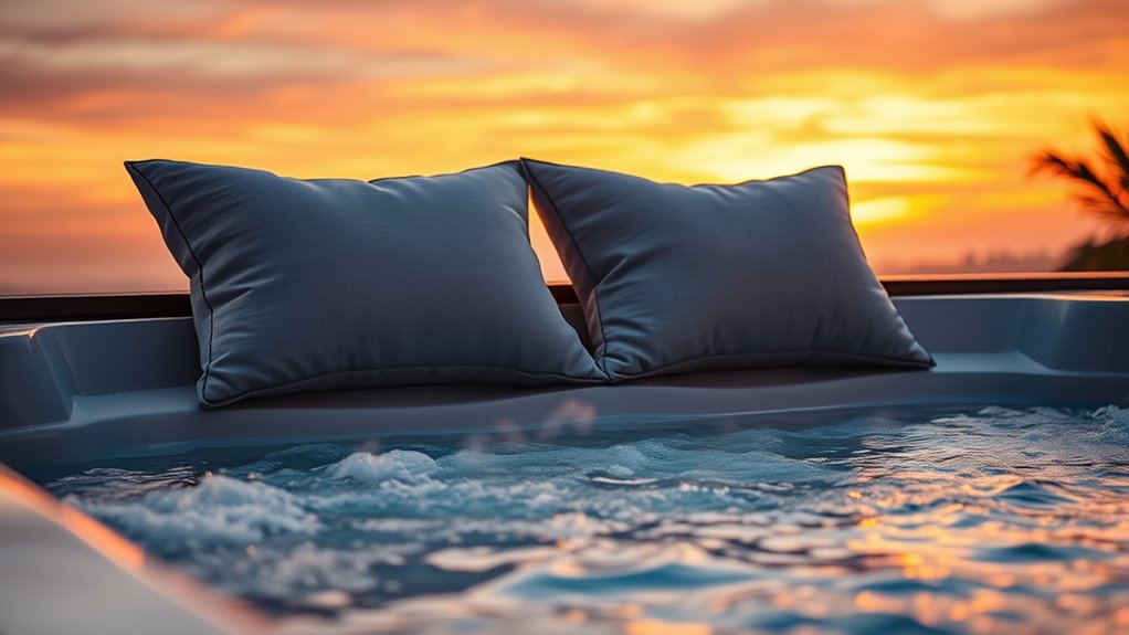 top hot tub pillow picks