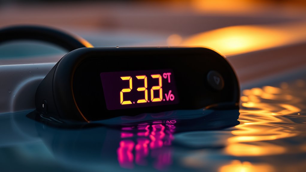 top hot tub temperature monitors