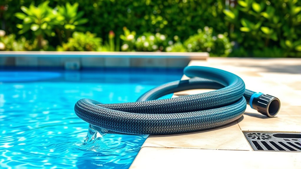 top pool backwash hose picks
