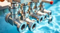 top pool check valves