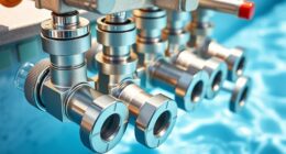 top pool check valves