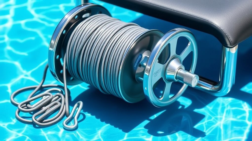 top pool cover winch sets