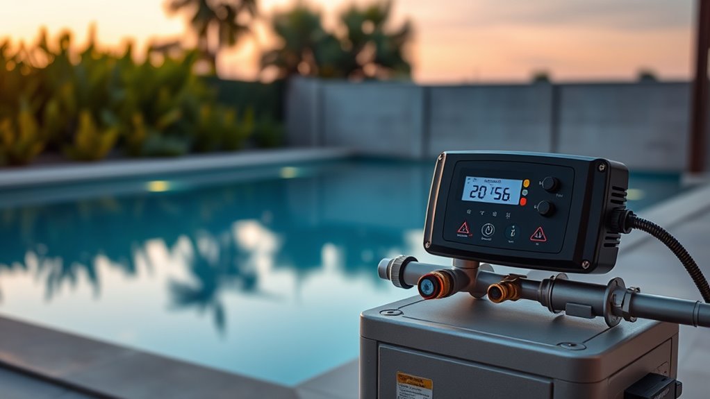 top pool freeze protection controllers