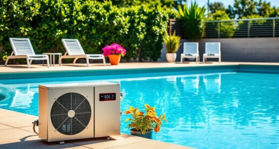 top pool heating equipment
