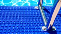 top pool ladder safety mats