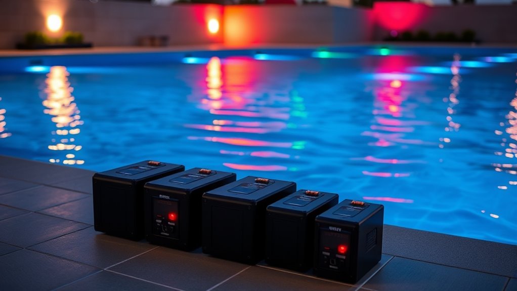 top pool light transformer options