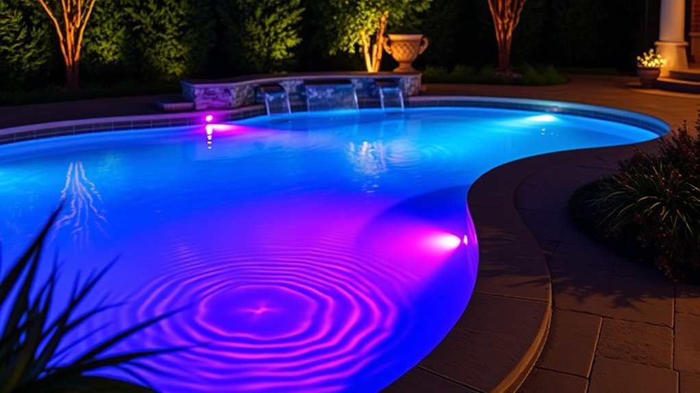 top pool lighting options