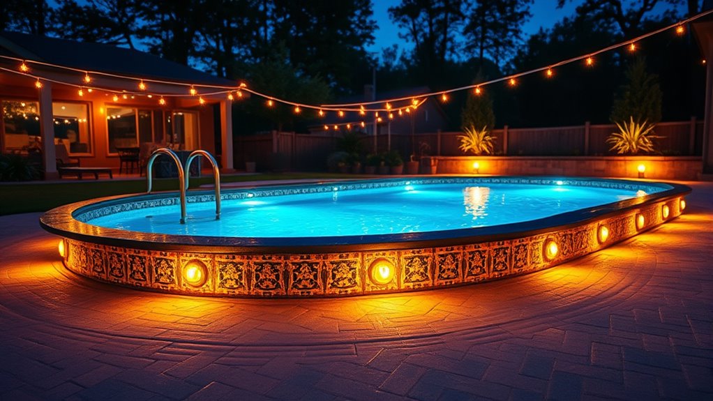 top pool lights for backyard