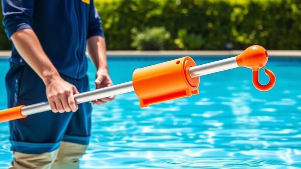 top pool rescue poles