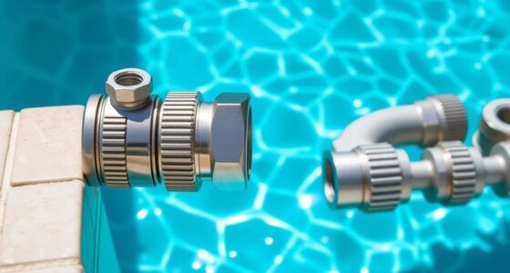top pool return fittings