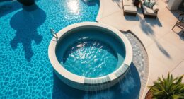 top pool spillway bowls
