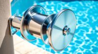 top solar pool cover reels
