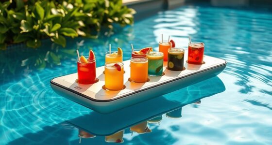 top spa drink holders