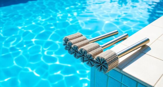 top stainless steel pool brushes