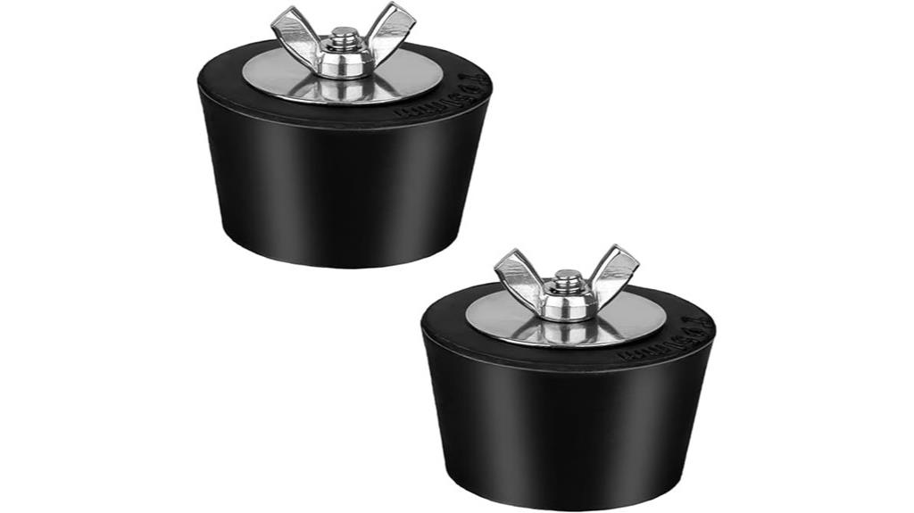 two inch pool plugs