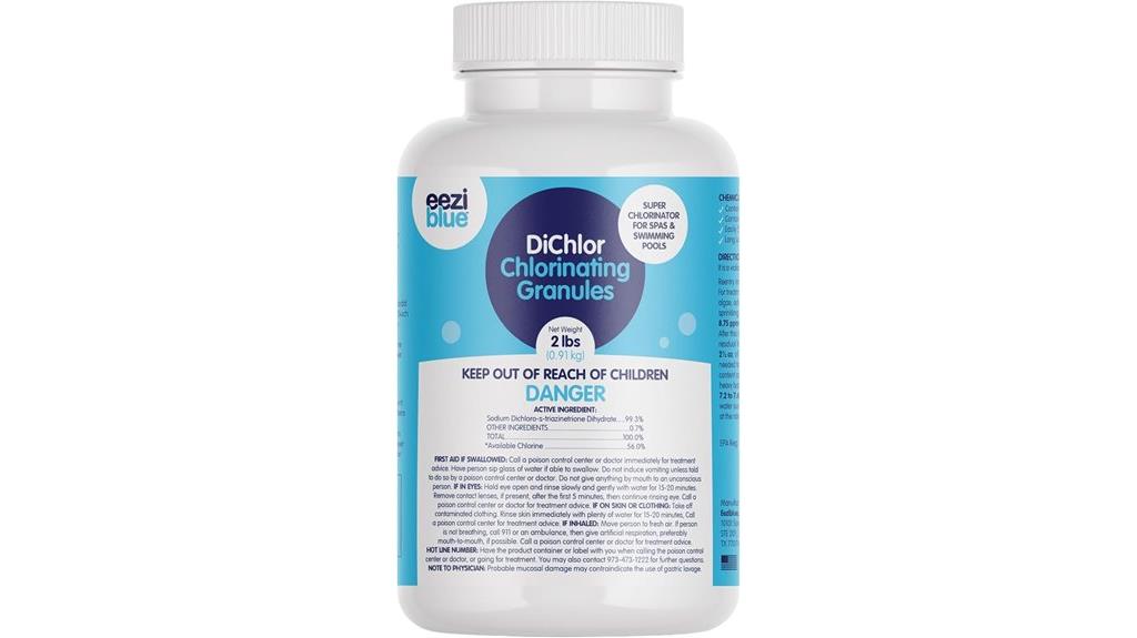 two pound chlorine granules