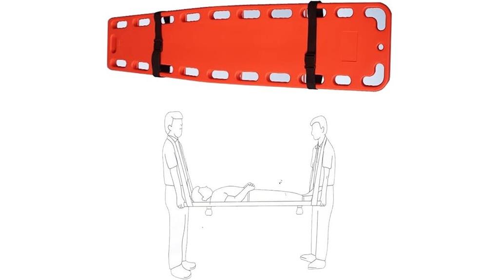 water rescue spine board