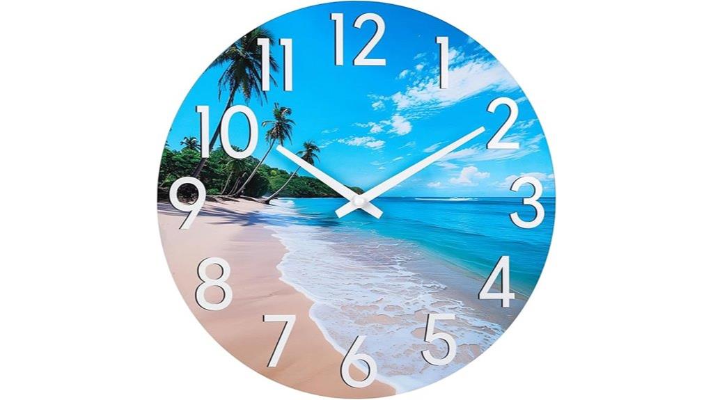 waterproof 12 inch outdoor clock
