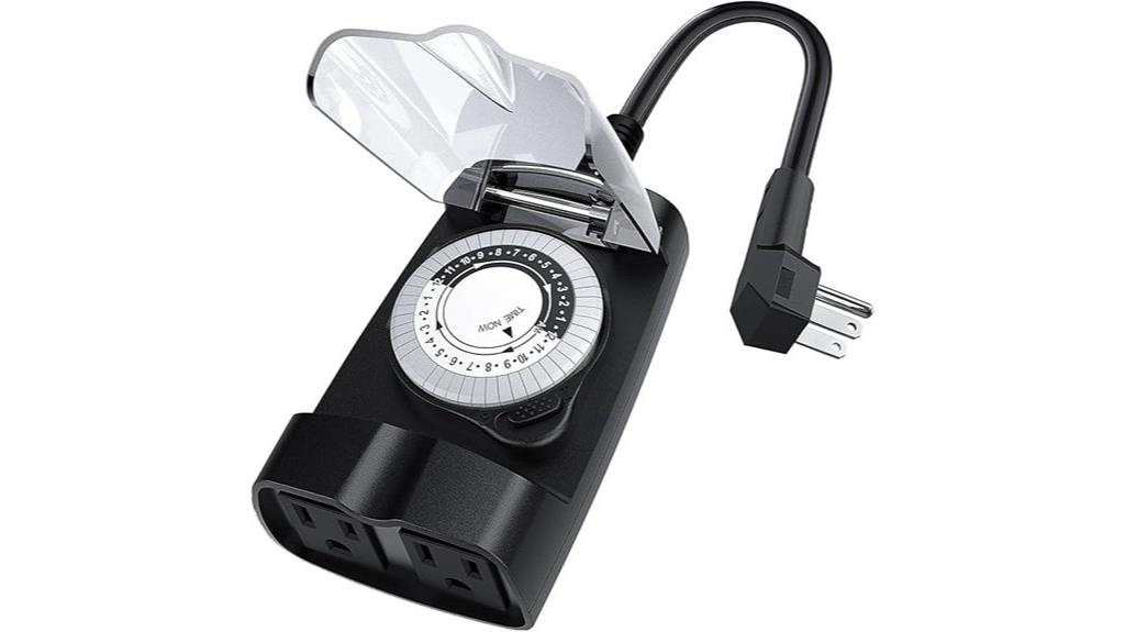 waterproof 24 hour timer
