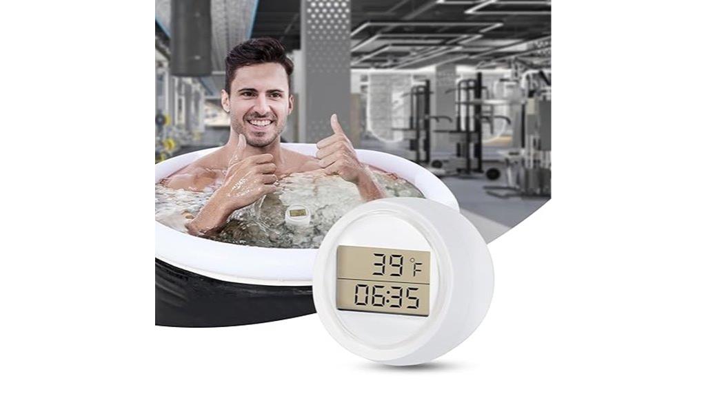 waterproof cold plunge thermometer
