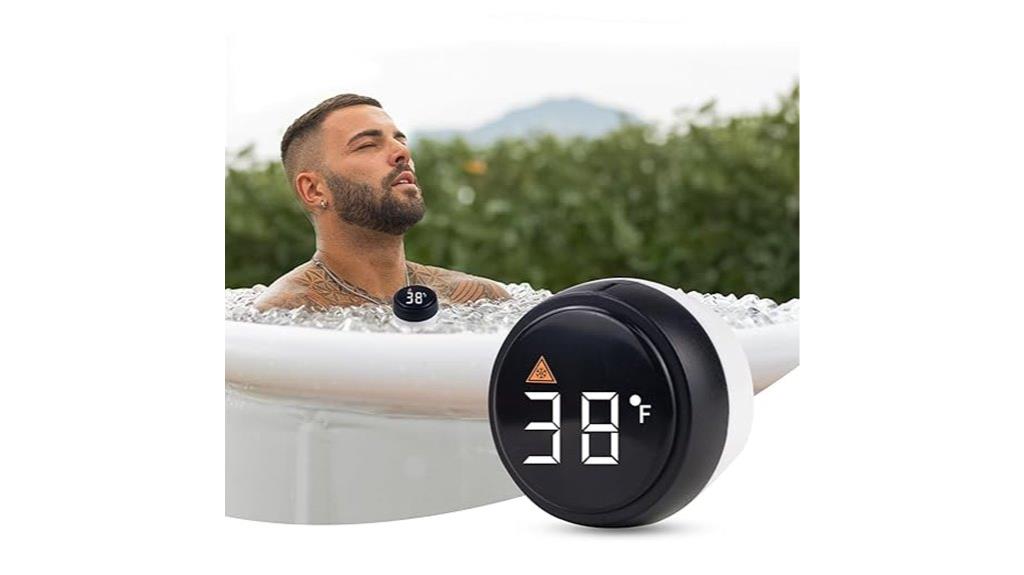 waterproof floating pool thermometer