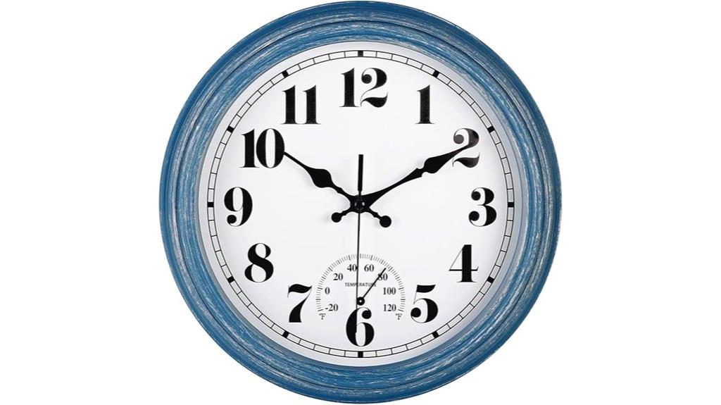 waterproof indoor outdoor clock